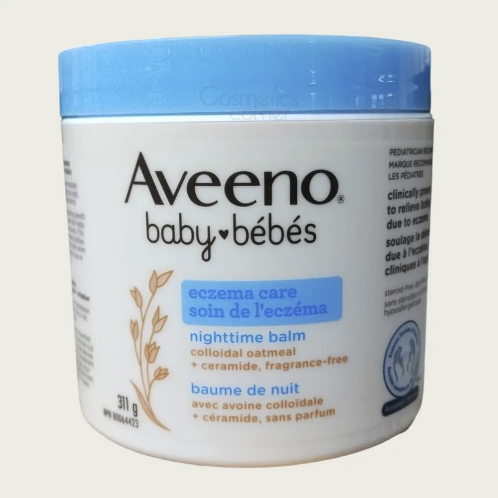 Aveeno Baby Eczema Care Nighttime Balm 311g – Baby Eczema, Dry & Sensitive Skin Care Aveeno Baby Eczema Care Nighttime Balm 311g – Baby Eczema, Dry & Sensitive Skin Care