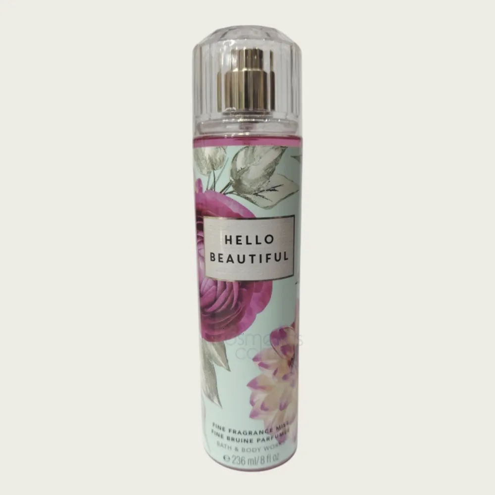 Bath & Body Works Hello Beautiful Fine Fragrance Mist 236ml – Floral & Feminine Women’s Body Mist Bath & Body Works Hello Beautiful Fine Fragrance Mist 236ml – Floral & Feminine Women’s Body Mist