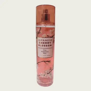 Bath & Body Works Japanese Cherry Blossom Fine Fragrance Mist 236ml – Floral & Feminine Women’s Body Mist