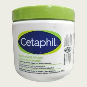 Cetaphil Moisturizing Cream for Very Dry to Normal Skin 453g – Deep Hydration & Skin Barrier Care