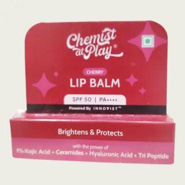 Chemist At Play Cherry Lip Balm SPF50 – Tinted Lip Balm & Sun Protection