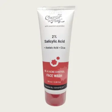 Chemist at Play 2% Salicylic Acid Oil & Acne Control Face Wash 100ml – Acne & Oil Control Cleanser
