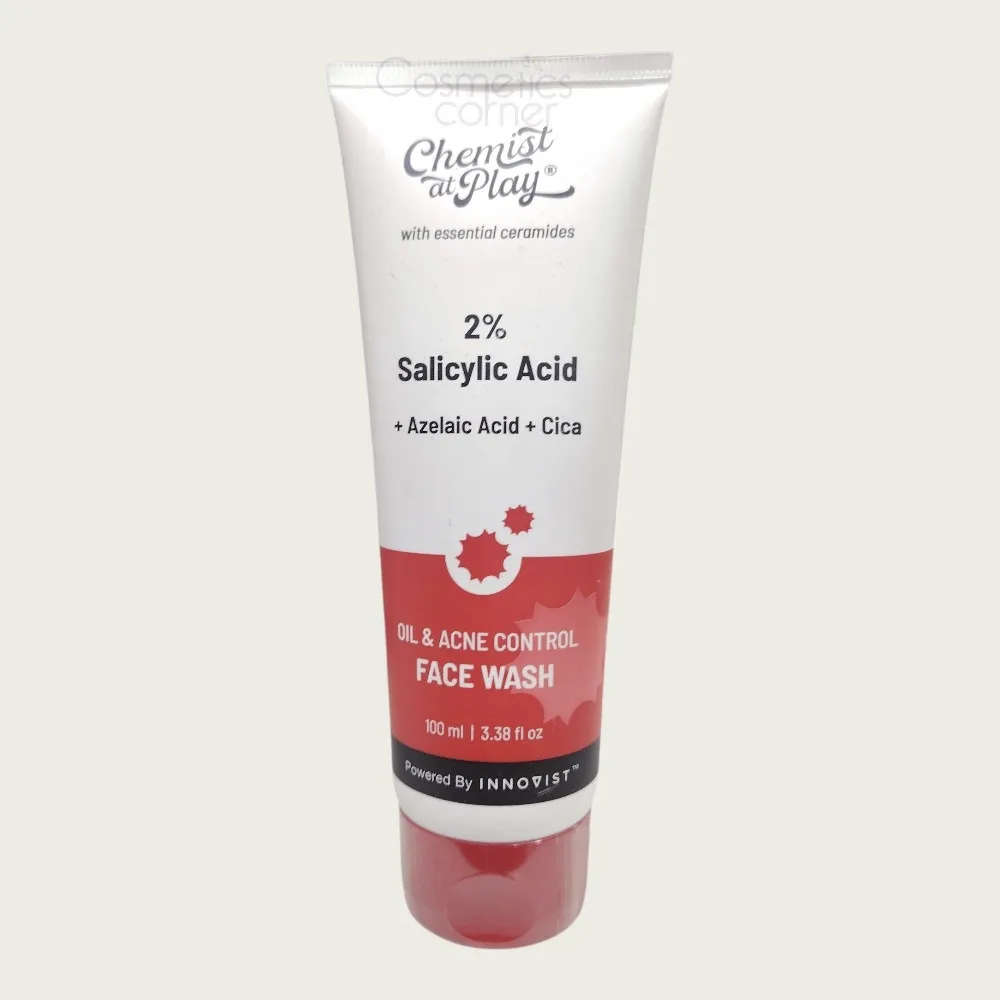 Chemist at Play 2% Salicylic Acid Oil & Acne Control Face Wash 100ml – Acne & Oil Control Cleanser Chemist at Play 2% Salicylic Acid Oil & Acne Control Face Wash 100ml – Acne & Oil Control Cleanser