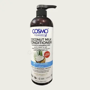 Cosmo Hair Naturals Coconut Milk Conditioner 1000ml – Nourishing & Moisturizing Hair Conditioner