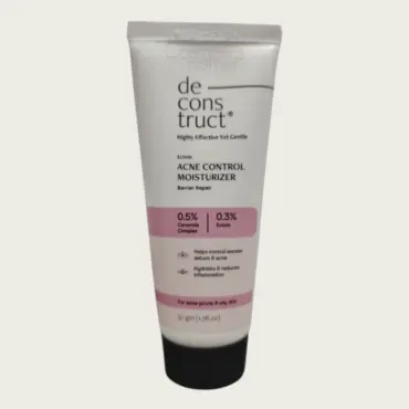 Deconstruct Acne Control Moisturizer 50g – Acne-Prone, Oil Control & Pore Care Moisturizer