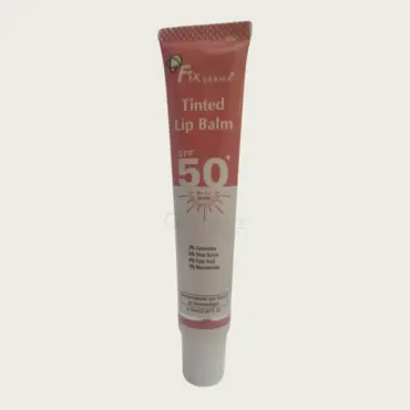 Fixderma Tinted Lip Balm SPF 50+ PA+++ 15ml – Tinted Lip Care & Sun Protection
