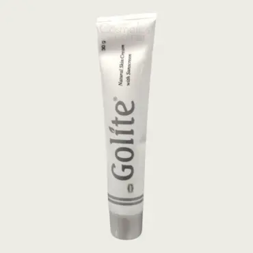 Golite Natural Skin Cream with Sunscreen 30g | Moisturizing & Sun Protection Cream