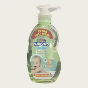 Kodomo Baby Top to Toe Hair & Body Bath 400ml