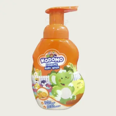 Kodomo Foaming Body Wash Orange Scent 250ml – Gentle & Refreshing Body Cleanser