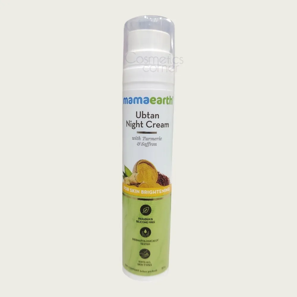 Mamaearth Ubtan Night Cream 50g – Brightening & Hydrating Night Face Cream Mamaearth Ubtan Night Cream 50g – Brightening & Hydrating Night Face Cream