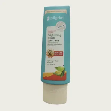 Pilgrim 5% Vitamin C Brightening Serum Sunscreen SPF 50+ PA++++ 50ml – Brightening & UV