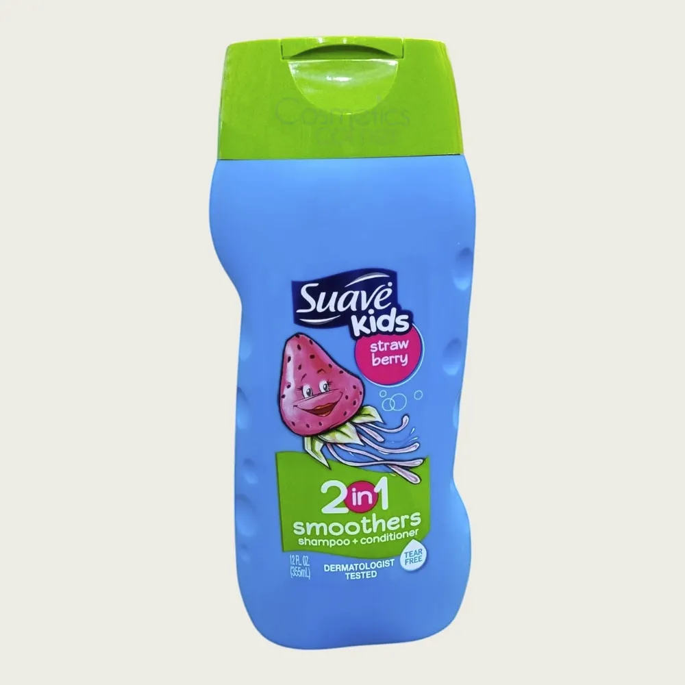 Suave Kids 2-in-1 Smoothers Strawberry Shampoo & Conditioner 355ml – Gentle Kids Hair Care Suave Kids 2-in-1 Smoothers Strawberry Shampoo & Conditioner 355ml – Gentle Kids Hair Care