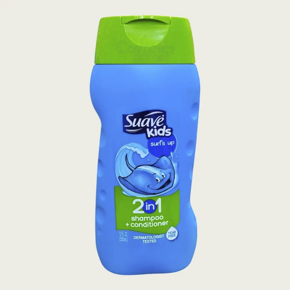 Suave Kids Surf's Up 2-in-1 Shampoo & Conditioner 355ml – Gentle Kids Hair Care Suave Kids Surf's Up 2-in-1 Shampoo & Conditioner 355ml – Gentle Kids Hair Care