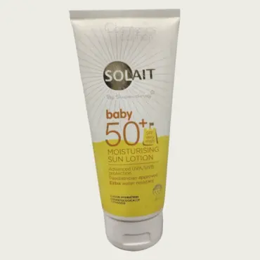 Superdrug Solait Baby Moisturising Sun Lotion SPF50 200ml – Baby Sunscreen & Sensitive Skin Care