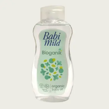 Babi Mild Bioganik Organic Baby Oil 200ml – Gentle Baby Massage & Skin Care Oil