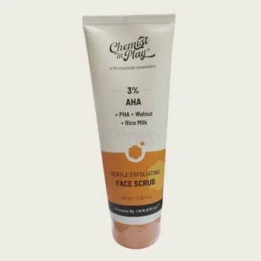 Chemist At Play Gentle Exfoliating Face Scrub 100ml – Gentle Facial Exfoliator