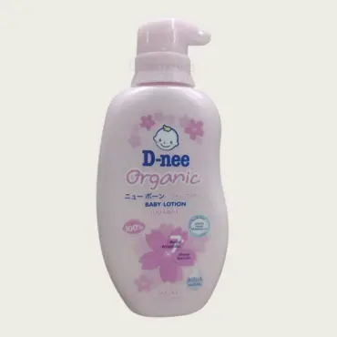 D-nee Organic Sakura Baby Lotion 300ml – Gentle Baby Moisturizing Lotion