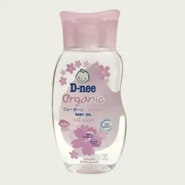 D-nee Organic Sakura Baby Oil 200ml – Baby Massage & Moisturizing Oil