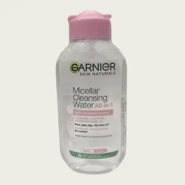 Garnier Skin Naturals Micellar Cleansing Water All-in-1 125ml – Makeup Remover & Facial Cleanser