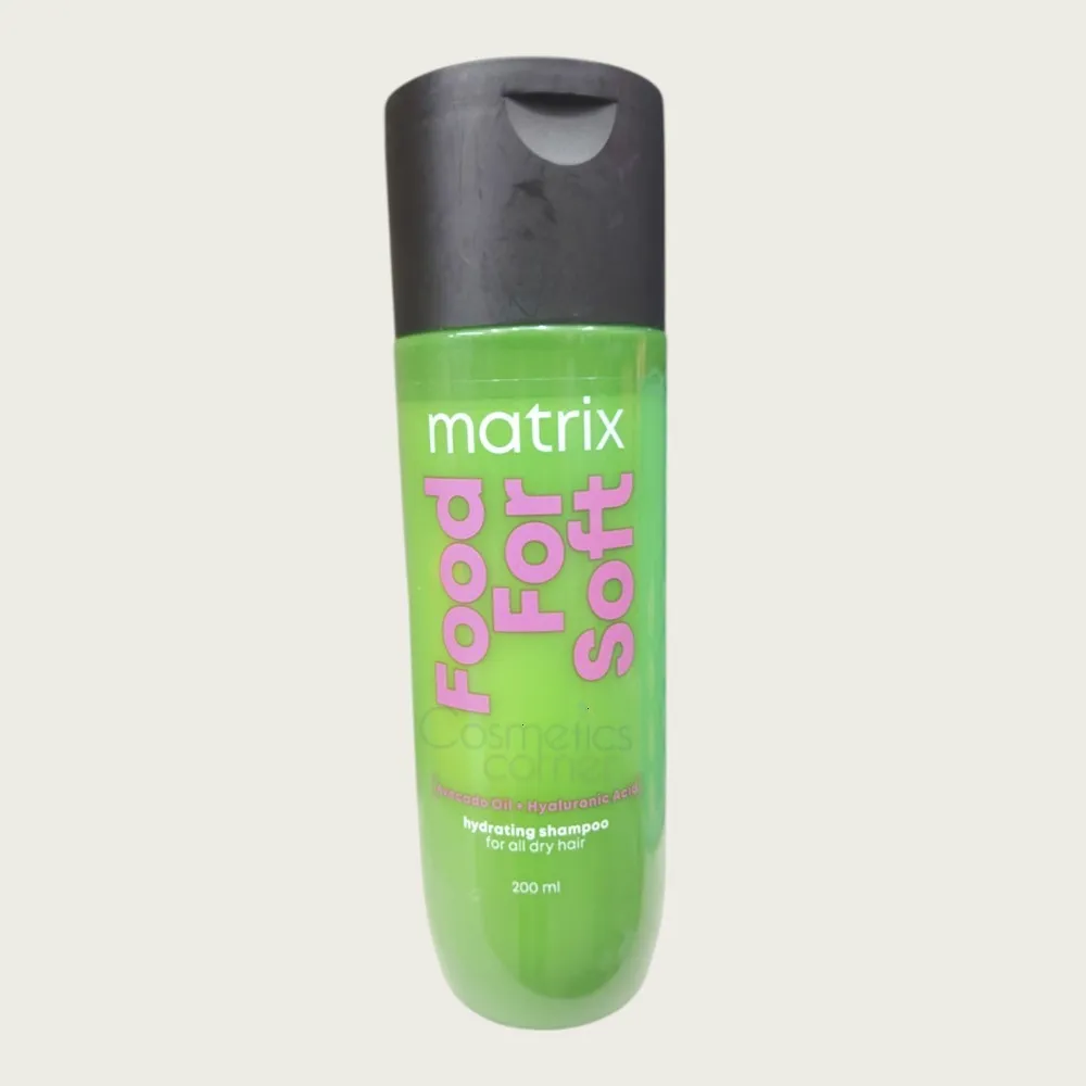 Matrix Food For Soft Hydrating Shampoo 200ml – Hydrating Shampoo for Dry & Dehydrated Hair Matrix Food For Soft Hydrating Shampoo 200ml – Hydrating Shampoo for Dry & Dehydrated Hair