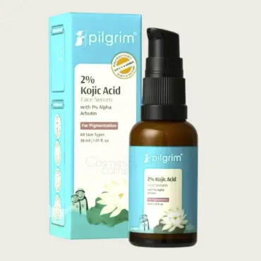 Pilgrim 2% Kojic Acid Face Serum 30ml – Brightening Serum for Dark Spots & Uneven Skin Tone