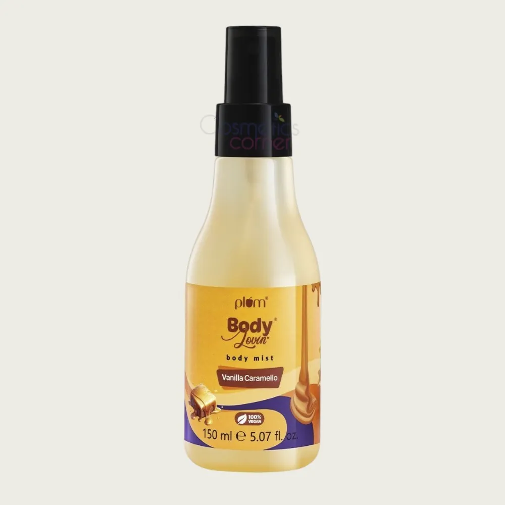 Plum BodyLovin' Vanilla Caramello Body Mist 150ml – Sweet Vanilla Fragrance Plum BodyLovin' Vanilla Caramello Body Mist 150ml – Sweet Vanilla Fragrance