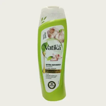 Vatika Naturals Spanish Garlic Natural Hair Growth Shampoo 400ml – Hair Growth & Strengthening Shampoo
