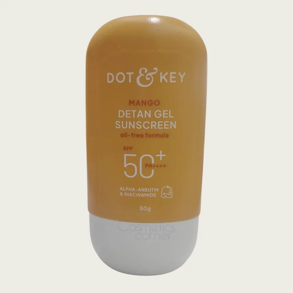 Dot & Key Mango Detan Gel Sunscreen SPF50+ PA+++ 50g Dot & Key Mango Detan Gel Sunscreen SPF50+ PA+++ 50g