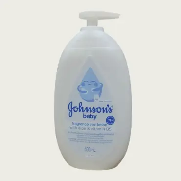 Johnsons Baby Fragrance Free Lotion with Aloe & Vitamin B5 500ml